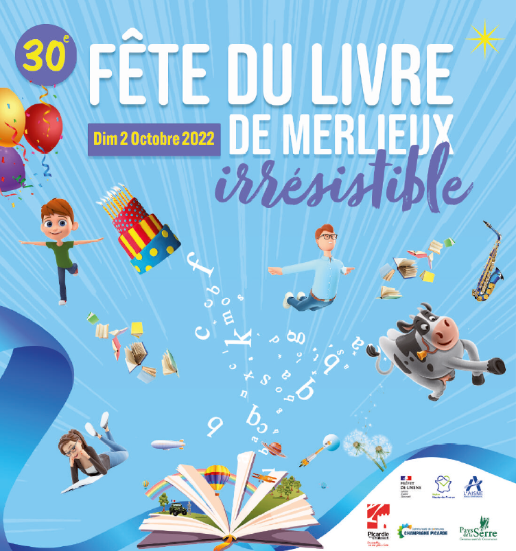 30e édition de la Fête du livre de Merlieux Conseil départemental de l'Aisne